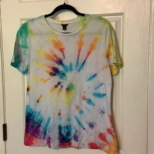 LAST CHANCE 🎁 Ann Taylor Rainbow Spiral Tie Dye AS IS